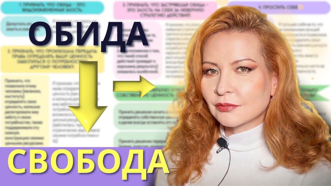 Как отпустить обиду (понятный алгоритм)