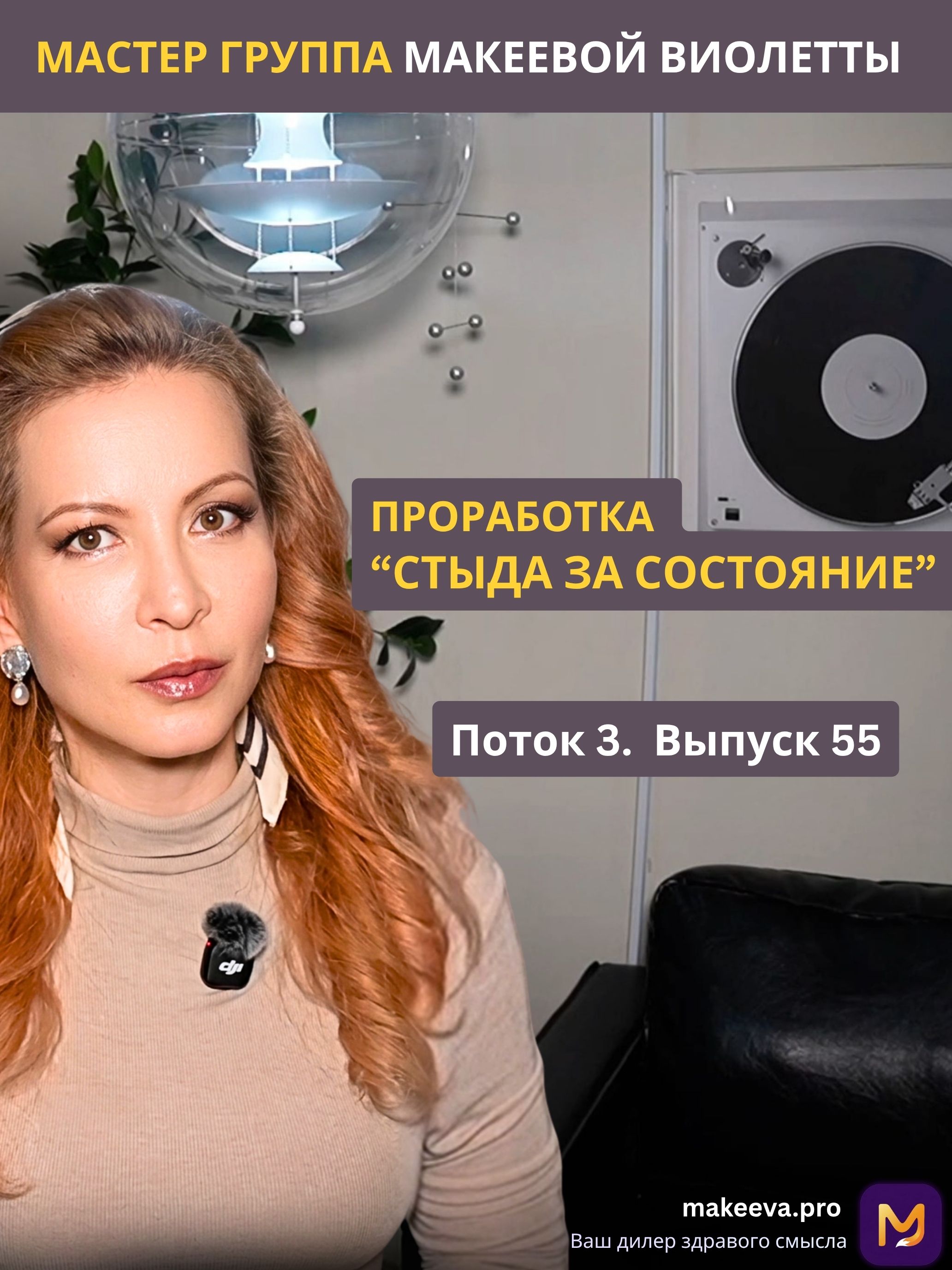 Проработка "стыда за состояние". П3В55